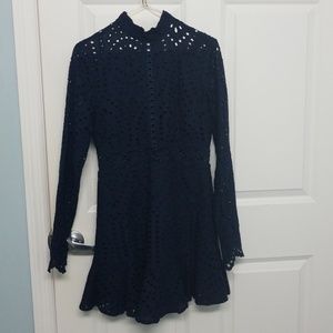 Navy dress long sleeve